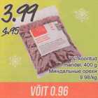 "%" kooritud mandel, 400 g
