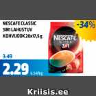 Nescafe Classic 3in1 lahustuv kohvijook