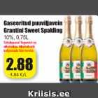 Магазин:Grossi,Скидка:Газированное фруктовое вино Grantini Sweet Sparkling
