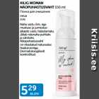 KILIG WOMAN NÄOPUHASTUSVAHT 150 ml