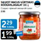 Allahindlus - SALVEST MAGUS-VÜRTSIKAS KÖÖGIVILJASALAT 380 g