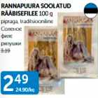 RANNAPUURA SOOLATUD RÄÄBISEFILEE 100 g