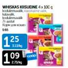 Allahindlus - WHISKAS KIISUEINE 4 x 100 g