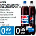 Allahindlus - PEPSI KARBONISEERITUD KARASTUSJOOK 1,5 L