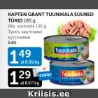 Allahindlus - KAPTEN GRANT TUUNIKALA SUURED TÜKID 185 g