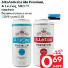 Allahindlus - Alkoholivaba õlu Premium,
A.Le Coq, 500 ml

