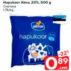 Allahindlus - Hapukoor Alma, 20%, 500 g
