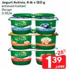 Allahindlus - Jogurt Activia, 4 tk x 120 g

