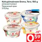 Allahindlus - Kohupiimakreem Emma, Tere, 150 g

