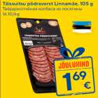 Allahindlus - Täissuitsu põdravorst Linnamäe, 105 g
