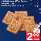 Allahindlus - Jõuluküpsised Von Ruster,
Pergale, 1 kg*
