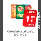 Kartulikrõpsud Lay's, 130-140 g 