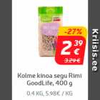 Kolme kinoa segu Rimi GoodLife, 400 g 