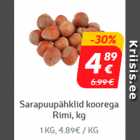 Магазин:Hüper Rimi,Скидка:Лесные орехи Rimi, кг
