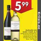 Austraalia vein Jacob"s Creek, 75 cl