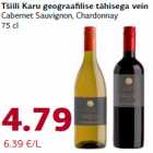 Tšiili Karu geograafilise tähisega vein