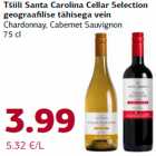 Tšiili Santa Carolina Cellar Selection
geograafilise tähisega vein