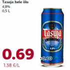 Tasuja hele õlu
