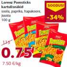 Lorenz Pomsticks
kartulisnäkid