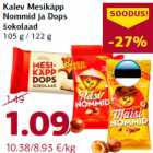 Allahindlus - Kalev Mesikäpp
Nommid ja Dops
šokolaad