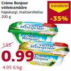Créme Bonjour
võileivamääre