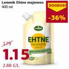 Lemmik Ehtne majonees
400 ml