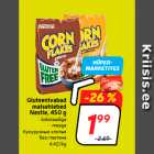 Gluteenivabad
maisehlebed
Nestle, 450 g