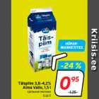 Täispiim 3,8-4,2%
Alma Valio, 1,5 l
