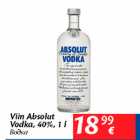 Allahindlus - Viin Absolut Vodka