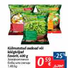 Allahindlus - Külmutatud aedoad või köögiviljad Favorit, 400 g