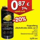 Allahindlus - Kopparberg alkoholivaba siider