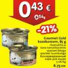 Allahindlus - Gourmet Gold kassikonserv