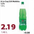 Алкагольный напиток Le Coq G: N Mohhito
5,6%
1,5 л