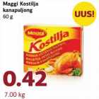 Магазин:Comarket,Скидка:Куриный бульон
Maggi Kostilja 60 г