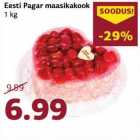 Магазин:Comarket,Скидка:Клубничный торт
Eesti Pagar 1 кг