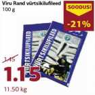 Allahindlus - Viru Rand vürtsikilufileed
100 g