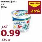 Творог Tere
4%
300 г