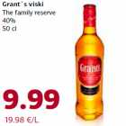 Allahindlus - Grant´s viski
The family reserve