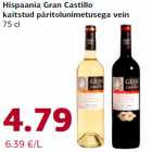Hispaania Gran Castillo
kaitstud päritolunimetusega vein
75 cl