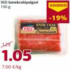 Allahindlus - Viči lumekrabipulgad
150 g