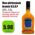 Allahindlus - Muu piiritusjook
Aramis V.S.O.P