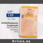 Sinihallitusjuustu Gargonzola, 150 g