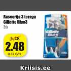 Магазин:Grossi,Скидка:Бритва 3 лезвие Gillette Blue3 3 шт.