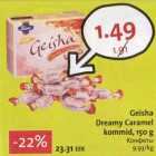 Geisha Dreamy Caramel kommid