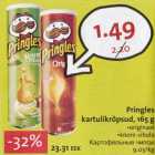 Allahindlus - Pringles kartulikrõpsud