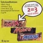 Allahindlus - Šokolaadibatoon