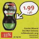 Allahindlus - Garnier Mineral Deo Men Extreme rulldeodorant