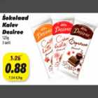 Šokolaad Kalev Desiree, 125g, 3 sorti