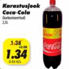 Магазин:Grossi,Скидка:Прохладительный напиток Coca-Cola