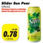 Allahindlus - Siider Sun Pear 4,5%, 0,5l